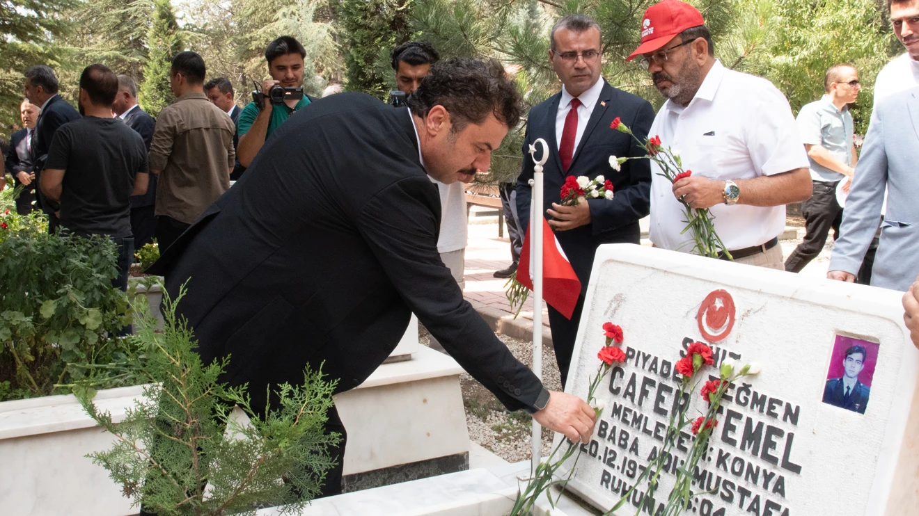 Rektör Yılmaz, 15 Temmuz Demokrasi ve Milli Birlik Günü etkinliklerine katıldı